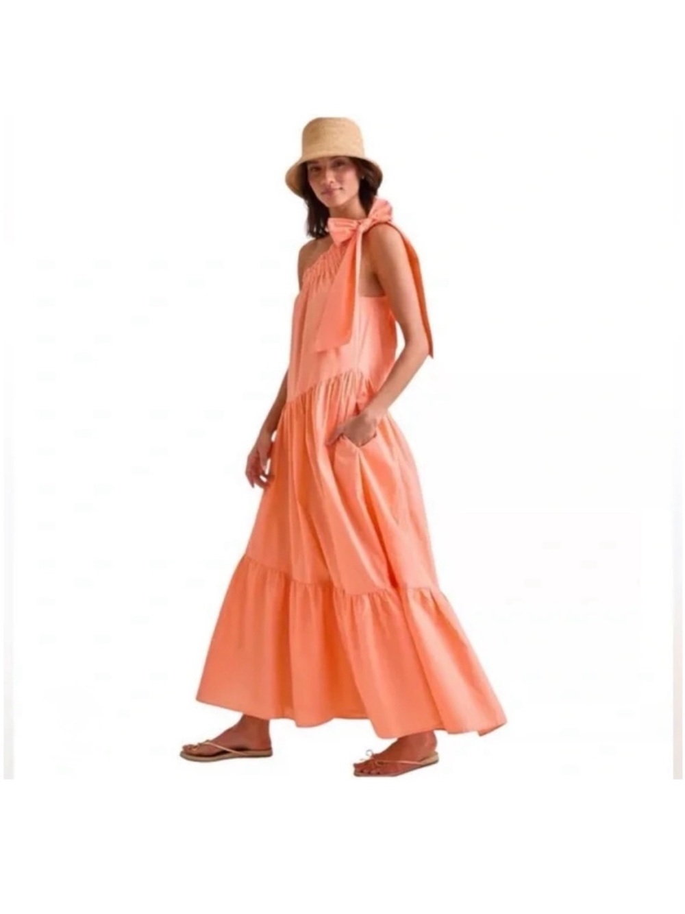 Altar'd State Gina Tiered Maxi Dress, Large